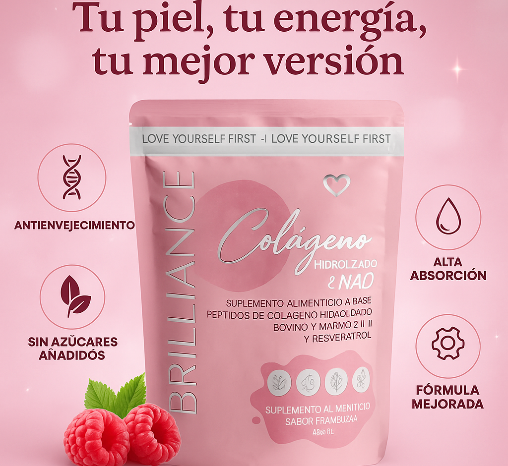 Peptidos de Colágeno Hidrolizado + Resveratrol & NAD: Tu Fórmula Antienvejecimiento desde Adentro